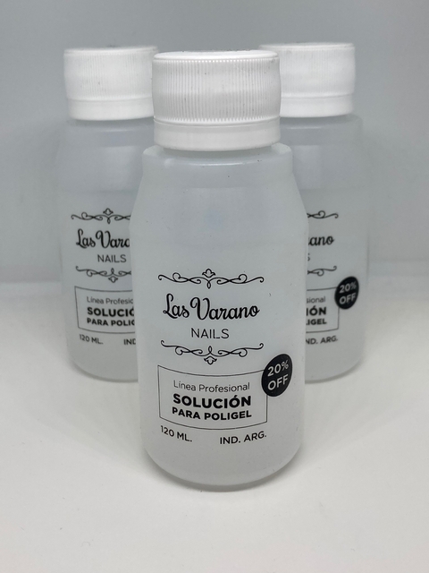 Solucion Para Polygel Las Varano 120 ml