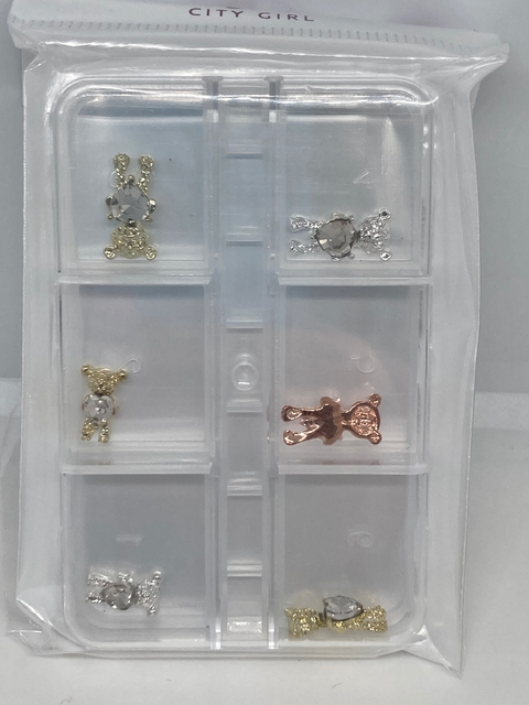 Aplique / Dije Oso City Girl