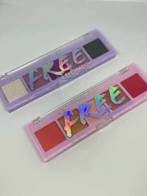 Paleta de Sombras Free Pink 21