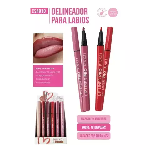 PINK21 Delineador para LABIAL