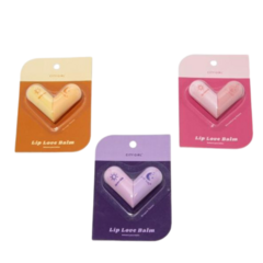 Balsamo labial doble aplicador bolilla corazon Lip Love Balm City Girl
