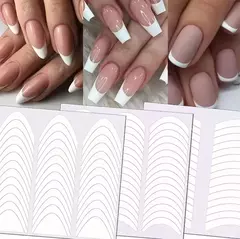 blister de planchas de stickers estilo francesitas