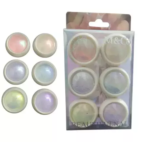 Box x 6 polvo aurora M&co