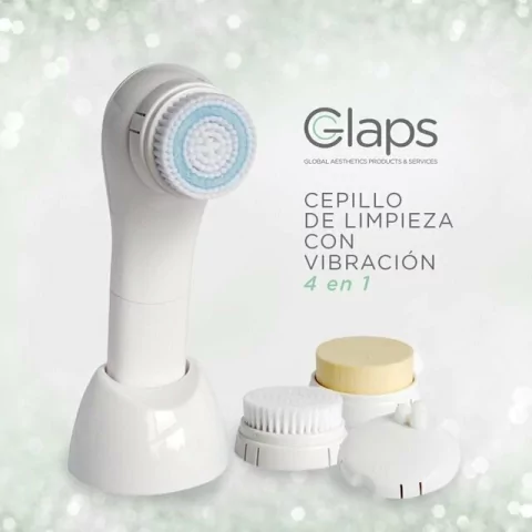 CEPILLO DE LIMPIEZA CON VIBRACIÓN 4 EN 1 GLAPS