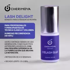 CHERIMOYA ADHESIVO PARA EXTENSION DE PESTAÑA 3ML THIN GLUE PLATA