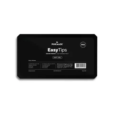 Easy Tips – Square Medium pink mask