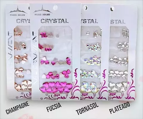 Strass paris night CRISTAL/CRYSTAL CORAZON (2022D-CH)