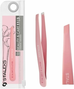 STALEKS PRO Pinza para cejas precisa, acero inoxidable. Beauty & Care 11/3