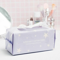 Toalla Facial X100 de Algodon Desechable para Desmaquillar City Girl