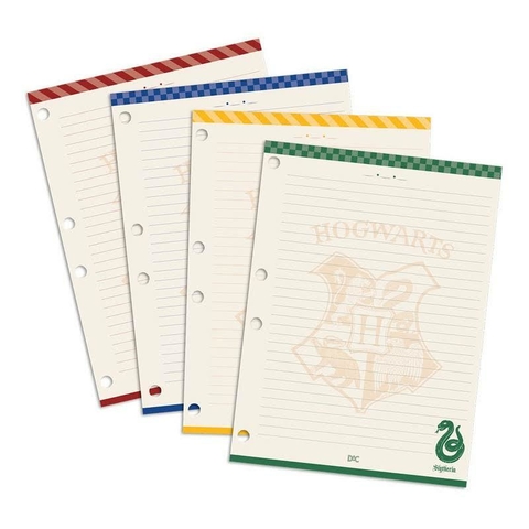 ￼Refil de Folhas Fichário Colegial ou universitário Harry Potter - DAC