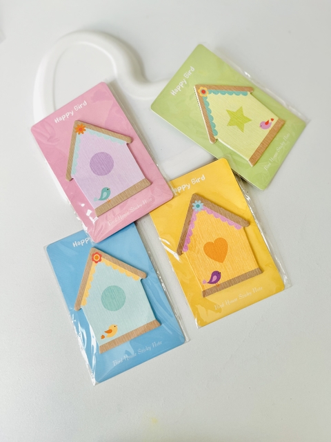 ￼Bloco adesivo Post it fofo Casinha Casa