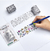 WASHI TAPE PARA COLORIR LETTERING OU BOTÂNICA 50MMX5M LEO E LEO na internet