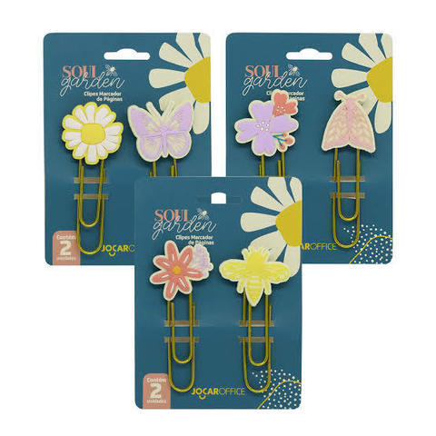 Clips - Jocar Office - Soul Garden 7,5cm - 2unid