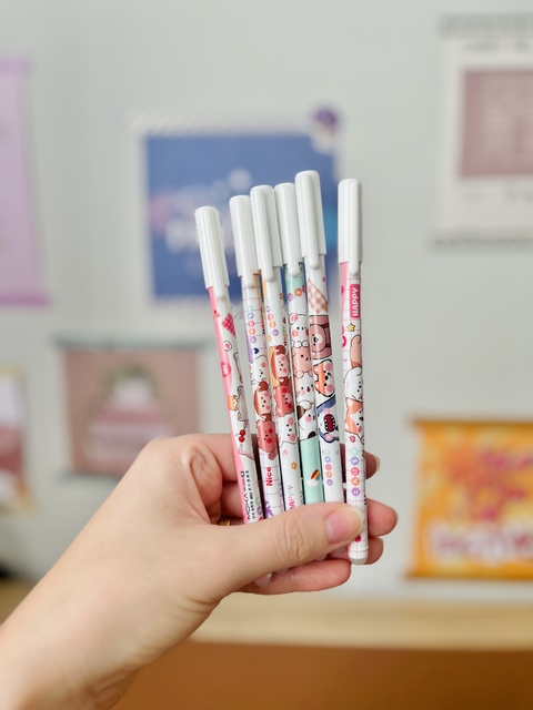 Caneta apagável Bichinhos