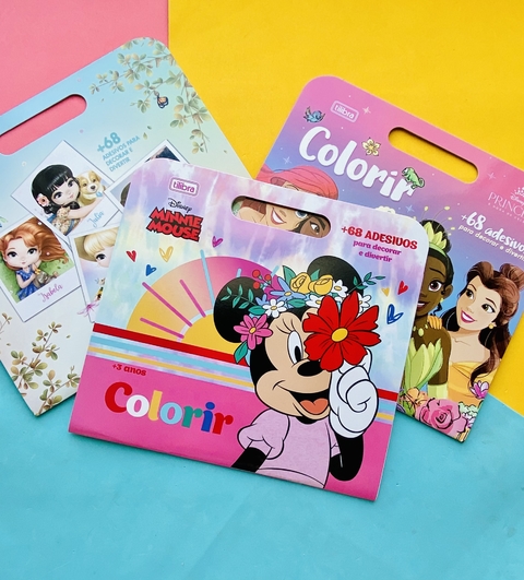 Folhas de Atividades Maleta Tilibra (Jolie, Minnie ou princesas) - Unidade