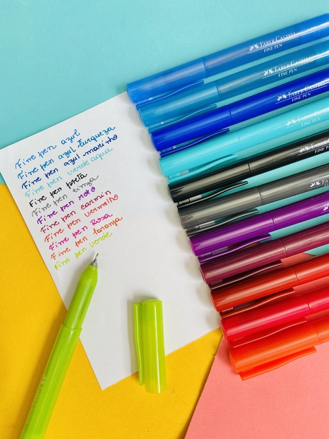 CANETA HIDROGRAFICA 0.4MM FINE PEN FABER-CASTELL