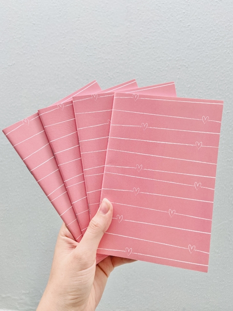 Caderneta grampeada pautada S2 Brw