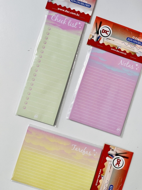 Bloco de Notas DAC Pautado - Não adesivo