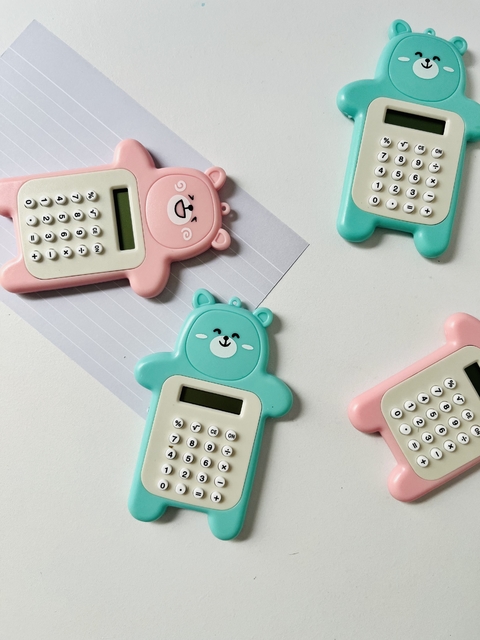 ￼Mini calculadora Ursinho