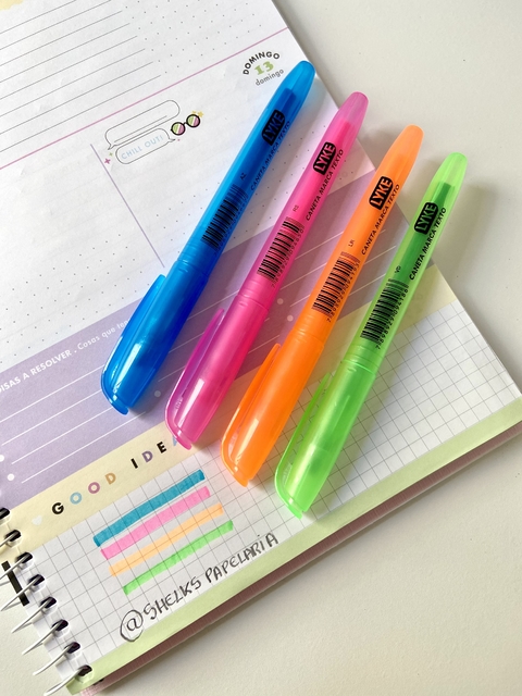 Marca Texto Lyke Neon - Unidade