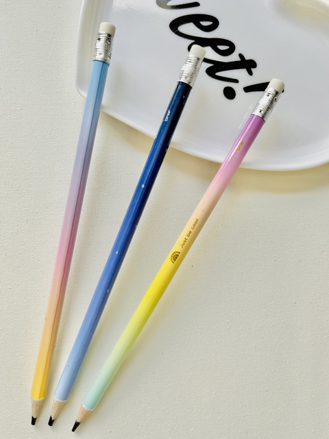 Lápis Preto BRW HB Estampado Dreams Com Borracha