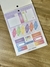 Imagem do Bloco de Adesivos Decorados para Planners Happy 12 Folhas
