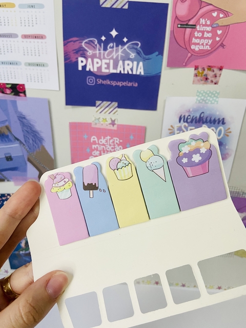 Marcador de página Sorvete