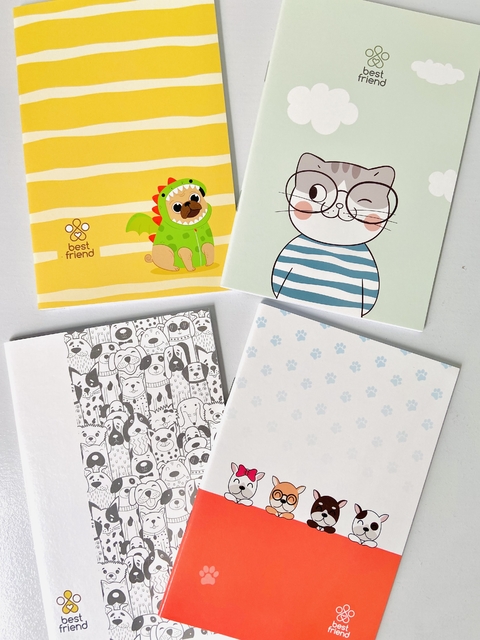 CADERNETA GRAMPEADA PET BRW