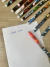 Caneta apagável Avengers Vingadores - Tinta Azul na internet