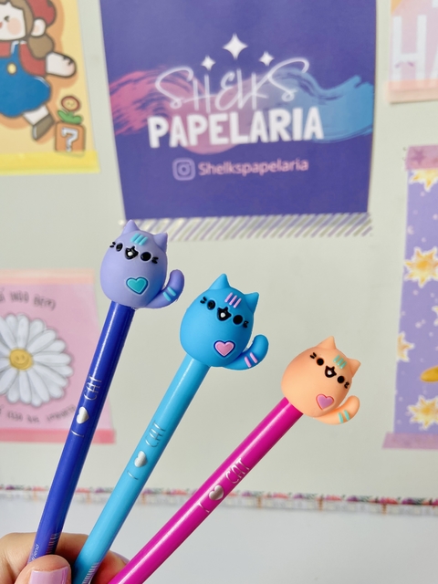 CANETA FINE LINER 0.4MM LOVE CAT BRW - comprar online