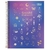 CADERNO ESPIRAL CAPA DURA COLEGIAL 1 MATÉRIA DOODLES 80 FOLHAS - Shelks Papelaria