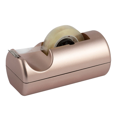 Dispensador de Fitas Pequeno Metalizado Rosê Waleu