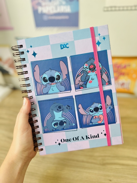 Caderno Smart Colegial Stitch Disney DAC