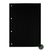 Bloco NALÍ Preto p/ Fichário folhas A4 80g/m2 c/ 30 Folhas (pautadas,pontilhadas,quadriculadas ou sem pauta) - Shelks Papelaria