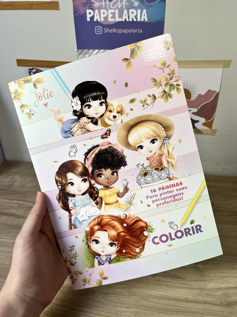 Álbum para Colorir Jolie