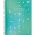 CADERNO ESPIRAL CAPA DURA COLEGIAL 1 MATÉRIA DOODLES 80 FOLHAS - comprar online