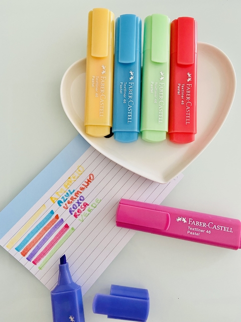 Marca-Texto Textiliner 46 Faber Castell Unidade