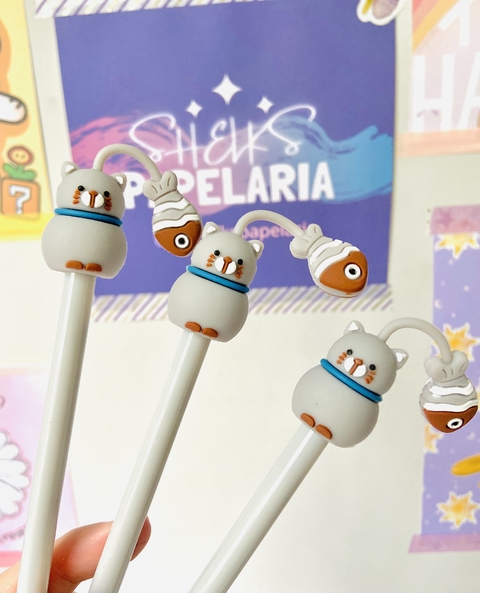 Caneta Fofa Bichinhos 1 unidade