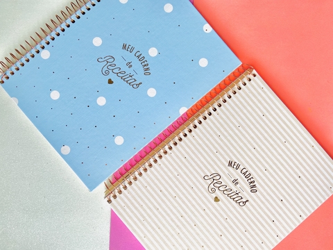 CADERNO DE RECEITAS ESPIRAL CAPA DURA SOHO 90 GRAMAS 80 FOLHAS SOHO Tilibra