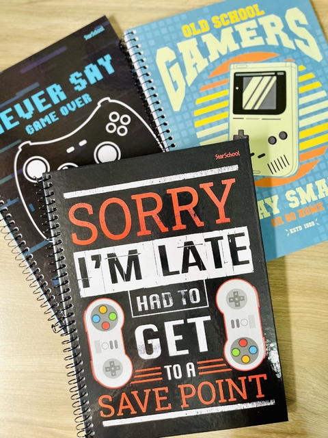 Caderno Universitário 1 matéria Game