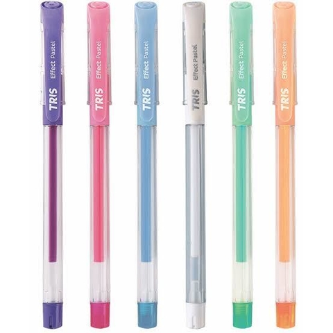Caneta Gel Pastel Tris Effect 1.0mm