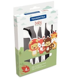 Kit / Conjunto Talheres Infantil Tramontina com no - comprar online