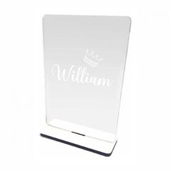 Placa de Acrílico decorativa Personalizada