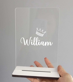 Placa de Acrílico decorativa Personalizada - comprar online
