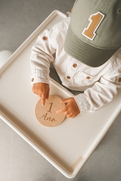 Placa Mesversário Avulsa Personalizada - comprar online