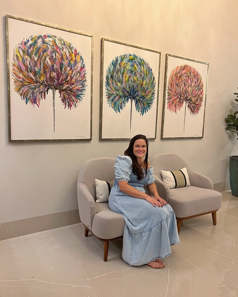 QUADRO TRIO DE IPÊS