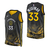 Regata Golden State Warriors City Edition 2022/2023 Swingman Masculino - Preto/Dourado