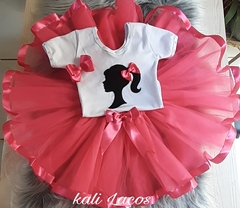 Bory e saia de tule personalizados