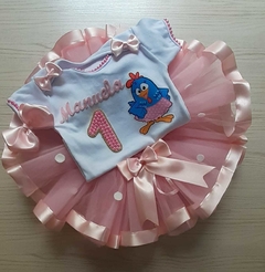 Bory tematico e saia de tule