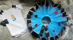 Kit saia tutu princesa na internet